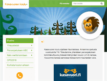 Tablet Screenshot of kasavuori.fi